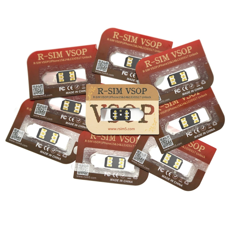 Unlocking Card Sticker For iOS17 System Unlocking, R-SIM VSOP — R-SIM VSOP