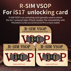 Unlocking Card Sticker For iOS17 System Unlocking, R-SIM VSOP — view 5