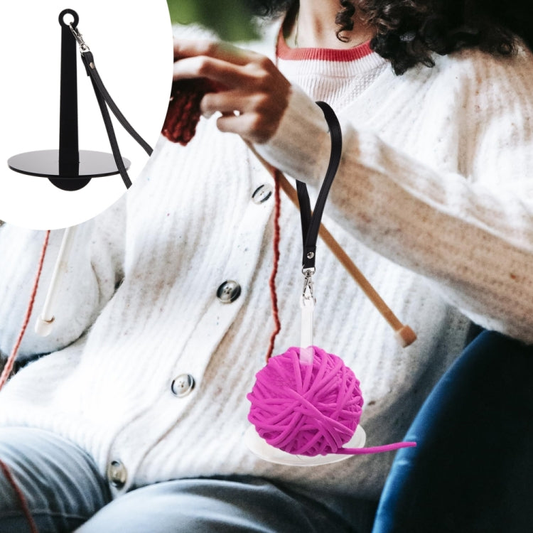 YX071 Portable Acrylic Wrist Yarn Holder