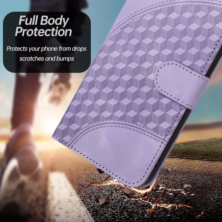 YX0060 Elephant Head Embossed Phone Leather Case with Lanyard — For iPhone 13 mini