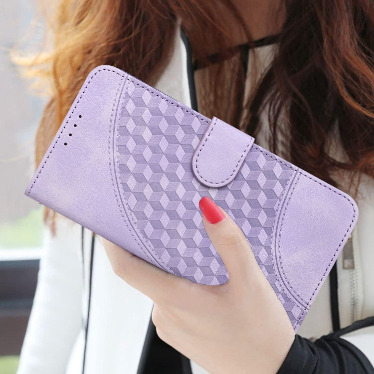 YX0060 Elephant Head Embossed Phone Leather Case with Lanyard — For iPhone 12/12 Pro