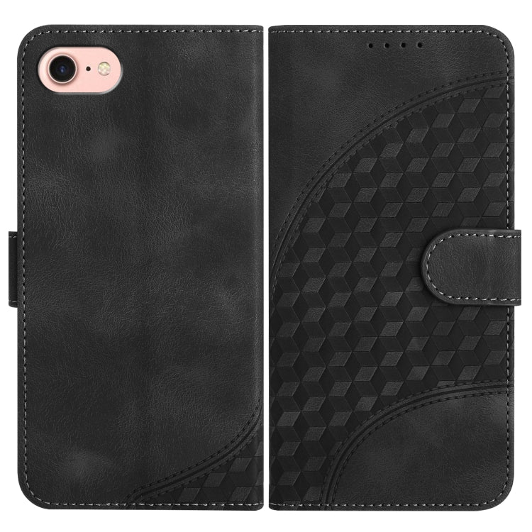 YX0060 Elephant Head Embossed Phone Leather Case with Lanyard — view 17