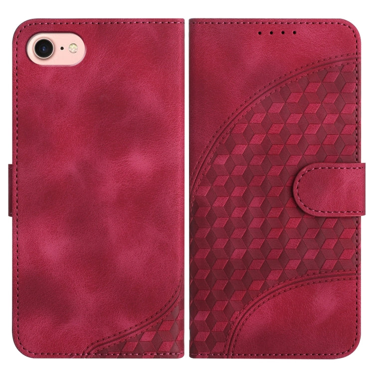 YX0060 Elephant Head Embossed Phone Leather Case with Lanyard — view 18