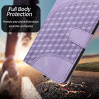 YX0060 Elephant Head Embossed Phone Leather Case with Lanyard