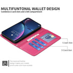 Four-leaf Embossed Leather Phone Case