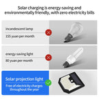 XY0159 159 LEDs Outdoor Solar Human Body Sensor Courtyard Wall Light — view 8