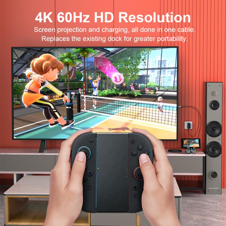 USB-C / Type-C to HDMI HD Adapter Cable, Length: 1.8m — view 6