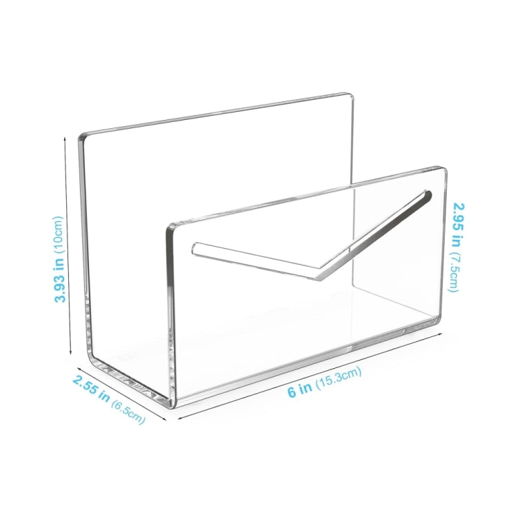 YX081 Acrylic Envelope Storage Display Stand — YX081