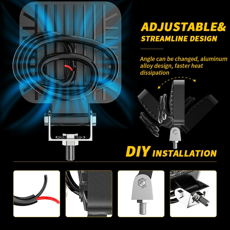 2.5 inch Car LED Engineering Auxiliary Light