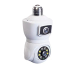 DP41 Bulb-type Dual-lens Motion Tracking Smart Camera Supports Voice Intercom