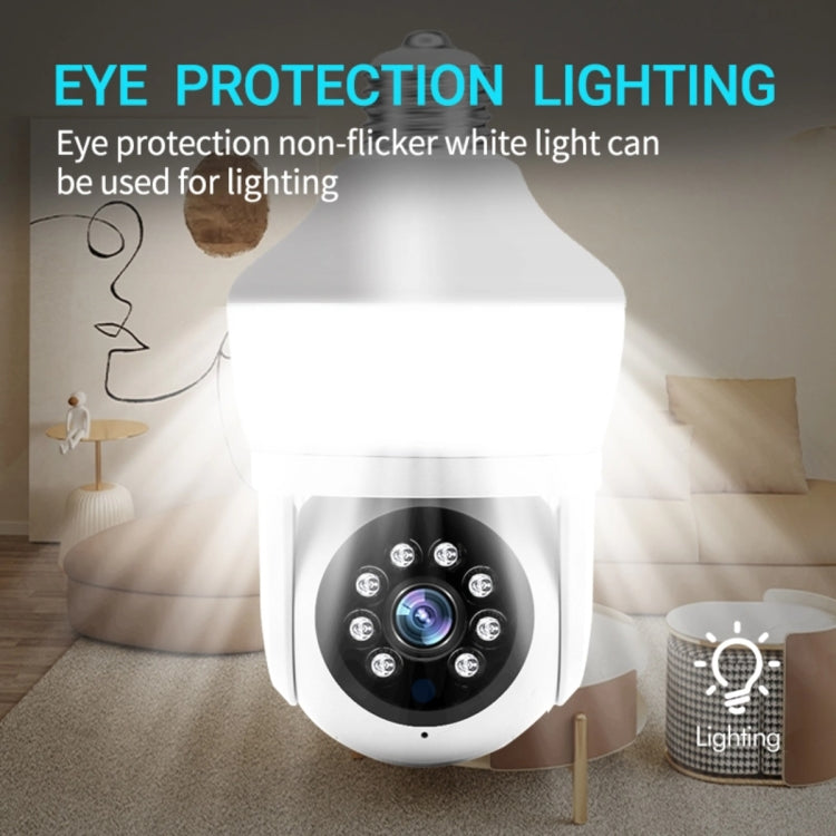 DP43 Bulb-type Motion Tracking Night Vision Smart Camera Supports Voice Intercom