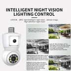 DP44 Bulb-type Motion Tracking Night Vision Smart Camera Supports Voice Intercom