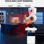 DP44 Bulb-type Motion Tracking Night Vision Smart Camera Supports Voice Intercom