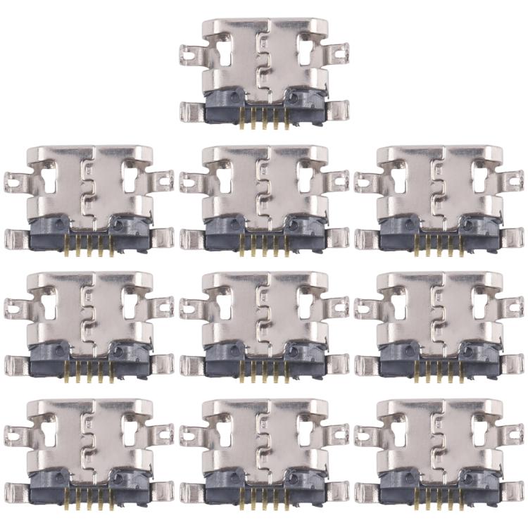 10pcs Original Charging Port Connector — For Tecno Spark Go KC1