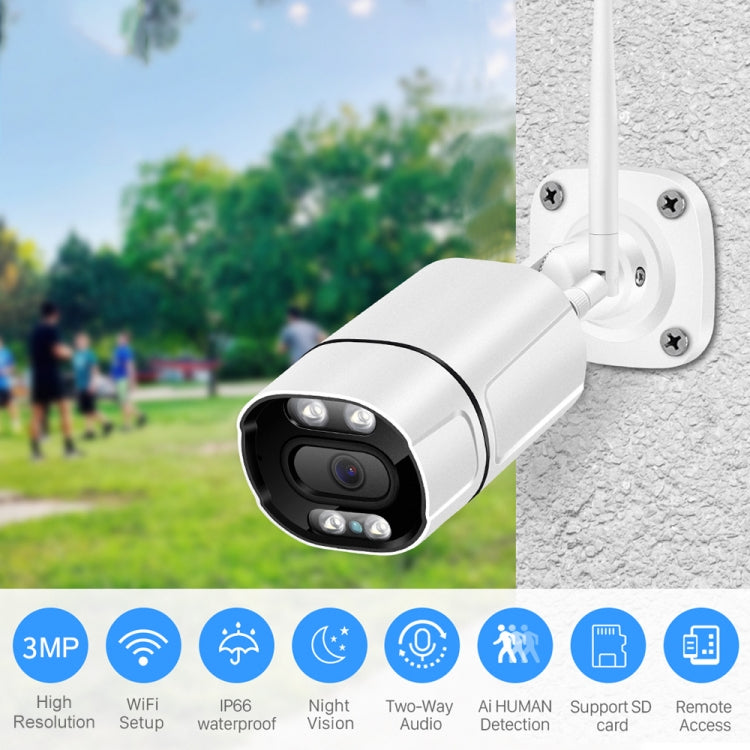 Q39 Motion Tracking Night Vision Smart Camera Supports Voice Intercom