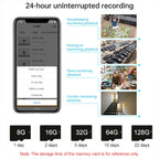QX103 Humanoid Recognition AI Alarm WiFi Dome Dual IP Camera