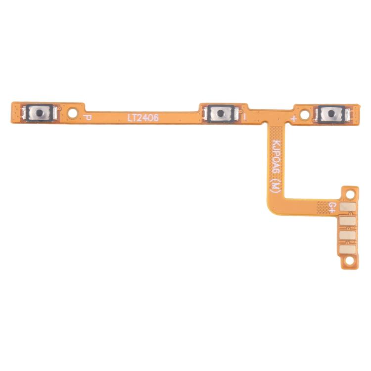OEM Power Button & Volume Button Flex Cable — For Tecno Pova 6 Pro LI9