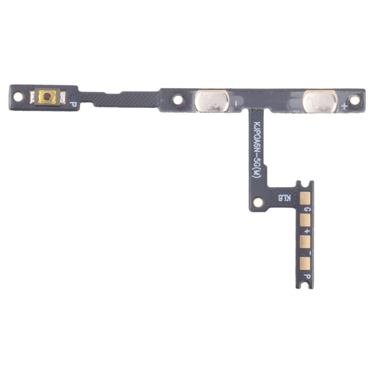 OEM Power Button & Volume Button Flex Cable — For Tecno Camon 30 Pro CL8
