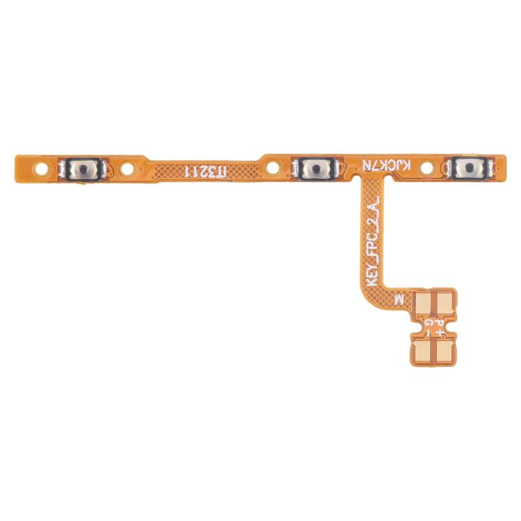 OEM Power Button & Volume Button Flex Cable — For Tecno Pop 6 Go BE6i