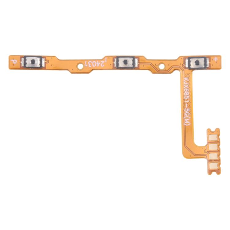 OEM Power Button & Volume Button Flex Cable, For Infinix Smart 9 HD X6532C, For Infinix Hot 50 Pro 4G X6881, For Infinix Note 40S X6850B, For Infinix Hot 50i X6531, For Infinix Smart 9 X6532, For Infinix Hot 50 Pro+ 4G X6880, For Infinix Hot 50 5G X672... — For Infinix Note 40 4G X6853