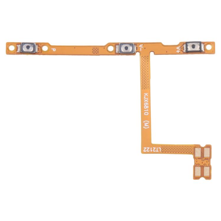 OEM Power Button & Volume Button Flex Cable, For Infinix Smart 9 HD X6532C, For Infinix Hot 50 Pro 4G X6881, For Infinix Note 40S X6850B, For Infinix Hot 50i X6531, For Infinix Smart 9 X6532, For Infinix Hot 50 Pro+ 4G X6880, For Infinix Hot 50 5G X672... — For Infinix Hot 11s NFC