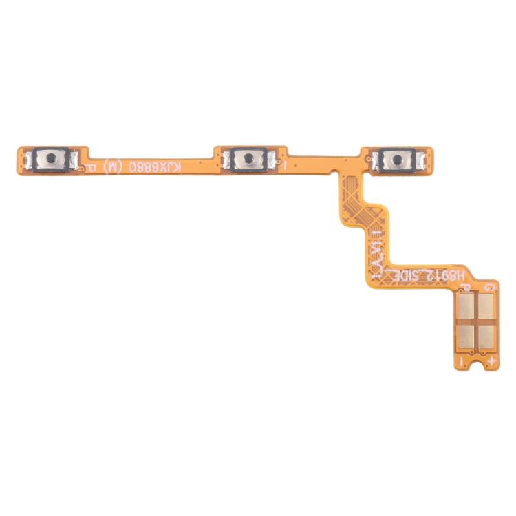 OEM Power Button & Volume Button Flex Cable, For Infinix Smart 9 HD X6532C, For Infinix Hot 50 Pro 4G X6881, For Infinix Note 40S X6850B, For Infinix Hot 50i X6531, For Infinix Smart 9 X6532, For Infinix Hot 50 Pro+ 4G X6880, For Infinix Hot 50 5G X672... — For Infinix Zero 40 5G X6861