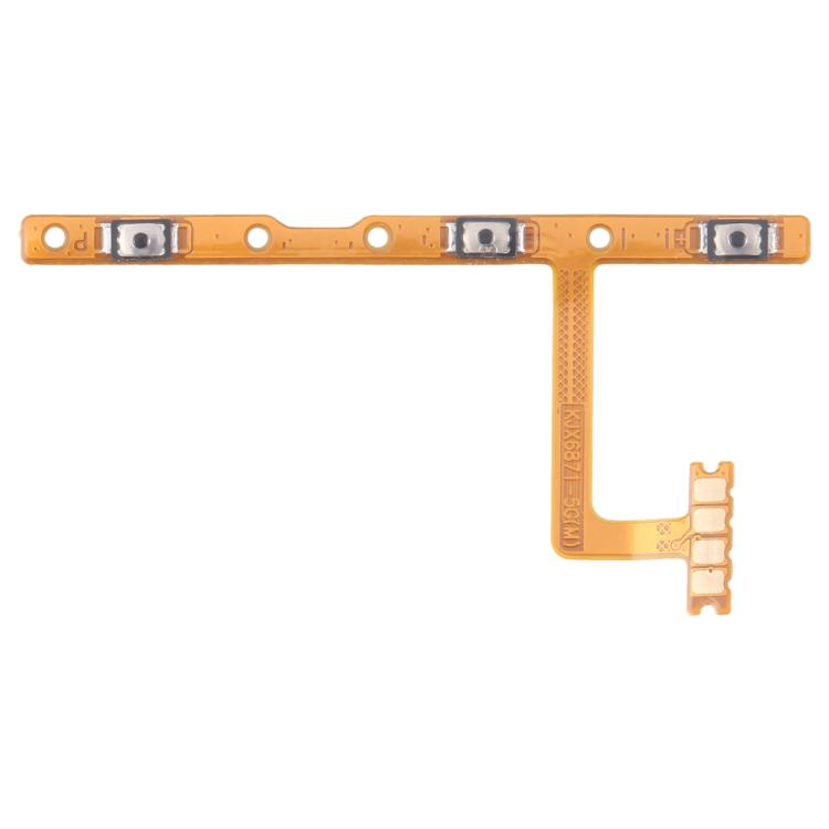 OEM Power Button & Volume Button Flex Cable, For Infinix Smart 9 HD X6532C, For Infinix Hot 50 Pro 4G X6881, For Infinix Note 40S X6850B, For Infinix Hot 50i X6531, For Infinix Smart 9 X6532, For Infinix Hot 50 Pro+ 4G X6880, For Infinix Hot 50 5G X672... — For Infinix Note 40 Pro+ 5G X6851B