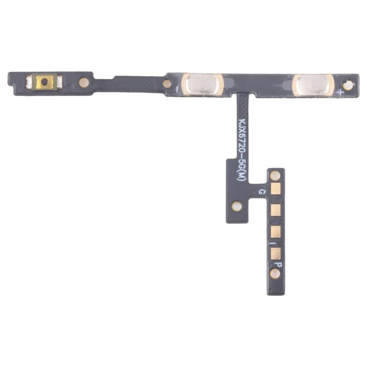 OEM Power Button & Volume Button Flex Cable, For Infinix Smart 9 HD X6532C, For Infinix Hot 50 Pro 4G X6881, For Infinix Note 40S X6850B, For Infinix Hot 50i X6531, For Infinix Smart 9 X6532, For Infinix Hot 50 Pro+ 4G X6880, For Infinix Hot 50 5G X672... — For Infinix Note 40X 5G X6838