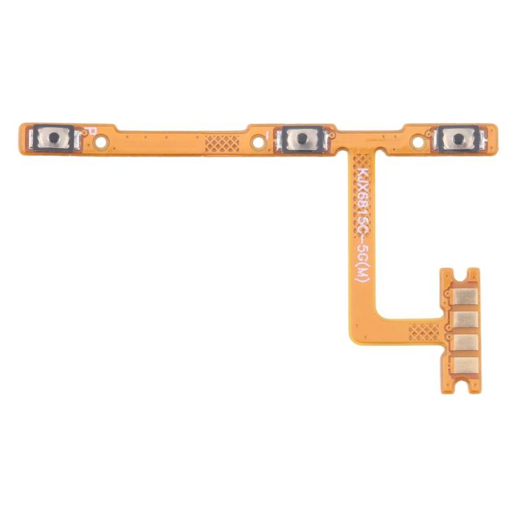 OEM Power Button & Volume Button Flex Cable, For Infinix Smart 9 HD X6532C, For Infinix Hot 50 Pro 4G X6881, For Infinix Note 40S X6850B, For Infinix Hot 50i X6531, For Infinix Smart 9 X6532, For Infinix Hot 50 Pro+ 4G X6880, For Infinix Hot 50 5G X672... — For Infinix Zero X Pro 4G X6810