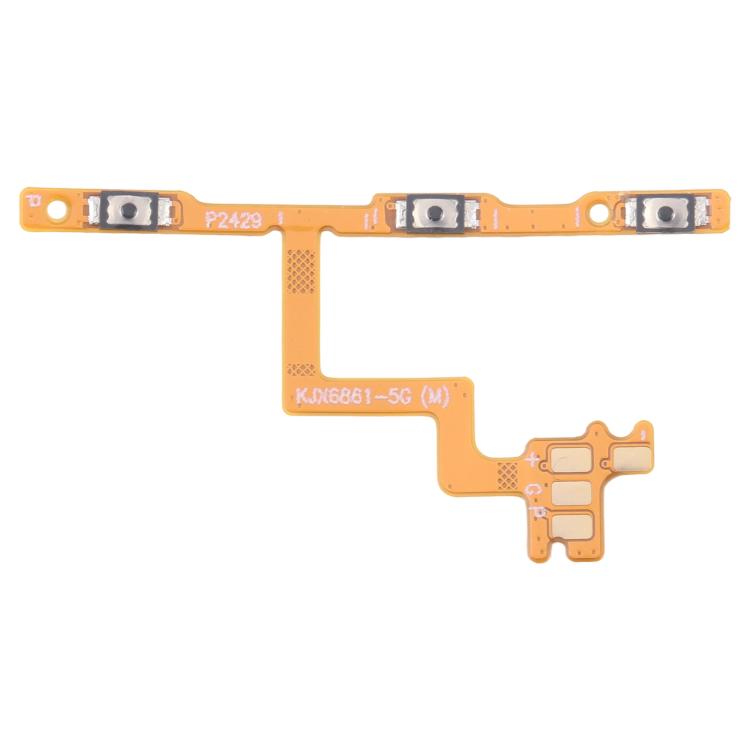 OEM Power Button & Volume Button Flex Cable, For Infinix Smart 9 HD X6532C, For Infinix Hot 50 Pro 4G X6881, For Infinix Note 40S X6850B, For Infinix Hot 50i X6531, For Infinix Smart 9 X6532, For Infinix Hot 50 Pro+ 4G X6880, For Infinix Hot 50 5G X672... — For Infinix GT 20 Pro X6871
