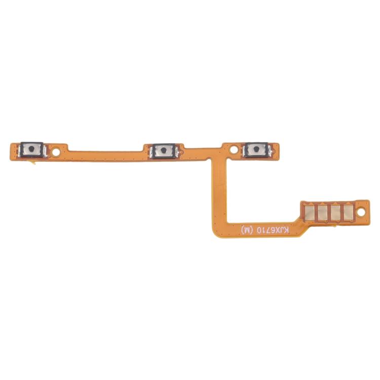 OEM Power Button & Volume Button Flex Cable, For Infinix Smart 9 HD X6532C, For Infinix Hot 50 Pro 4G X6881, For Infinix Note 40S X6850B, For Infinix Hot 50i X6531, For Infinix Smart 9 X6532, For Infinix Hot 50 Pro+ 4G X6880, For Infinix Hot 50 5G X672... — For Infinix Hot 20 5G X666B