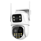 QX104 3MP WiFi Triple Camera Supports Human Face Recognition & AI Alarm