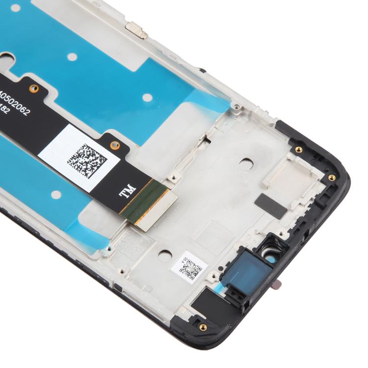 OEM LCD Screen Digitizer Full Assembly with Frame — For Motorola Moto G05