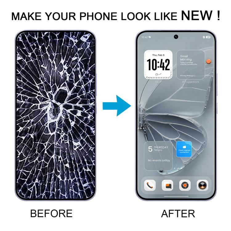 Original LCD Screen with Digitizer Full Assembly — For Tecno Camon 50 4G CN5