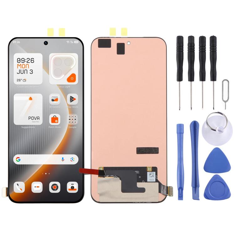 Original LCD Screen with Digitizer Full Assembly — For Tecno Camon 40 Pro 4G X6860