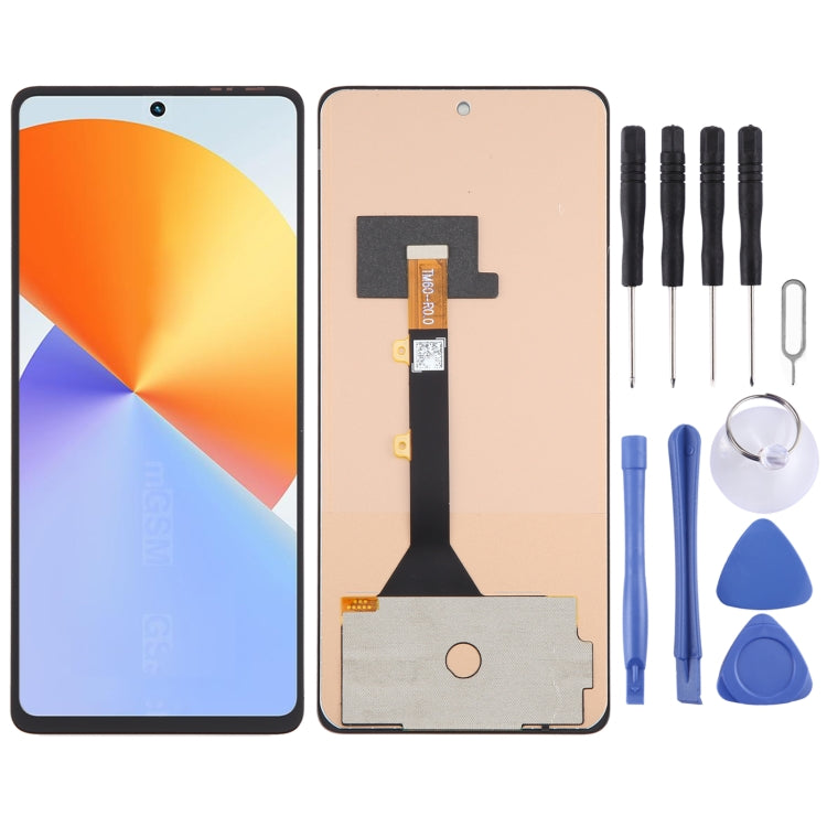 OEM LCD Screen with Digitizer Full Assembly — For Tecno Spark 10 Pro KI7