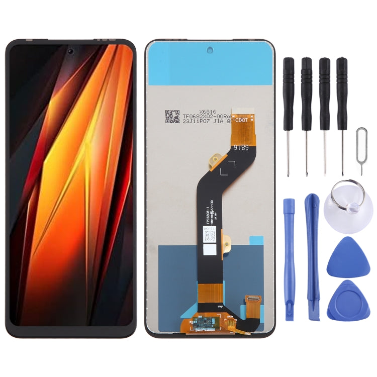 OEM LCD Screen with Digitizer Full Assembly — For Tecno Camon 20