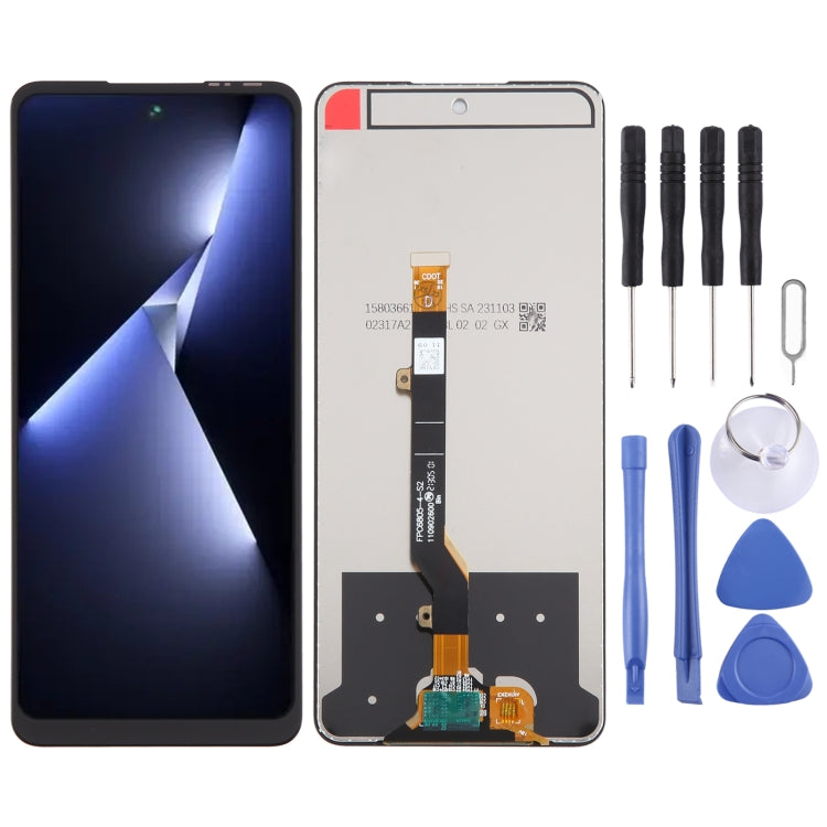 OEM LCD Screen with Digitizer Full Assembly — For Tecno Camon 20 Pro