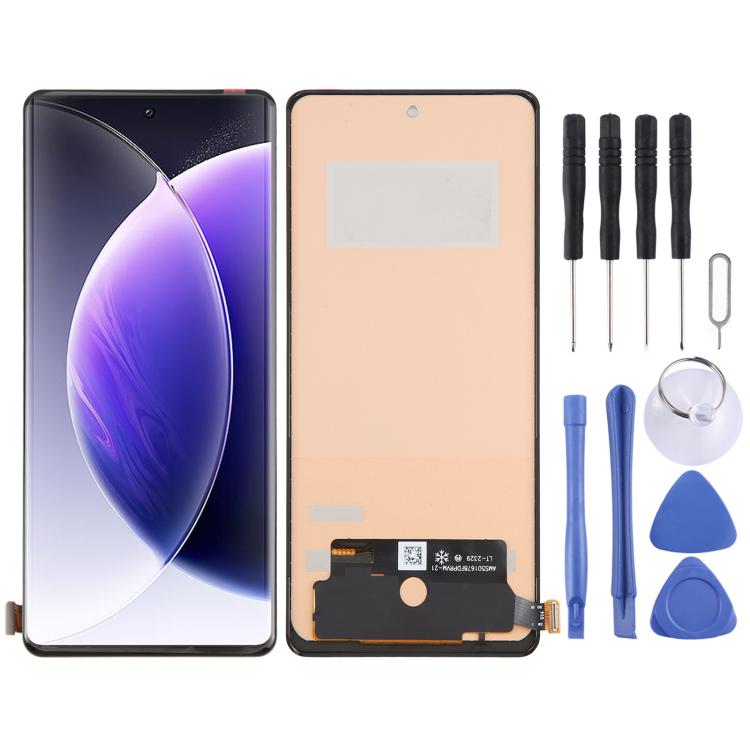 OEM LCD Screen with Digitizer Full Assembly — For Tecno Pop 9 5G KL4
