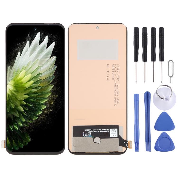 OEM LCD Screen with Digitizer Full Assembly — For Tecno Spark Go 2s