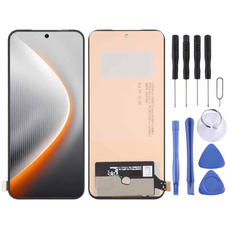 OEM LCD Screen with Digitizer Full Assembly — For Tecno Spark 40 Pro 4G KM6