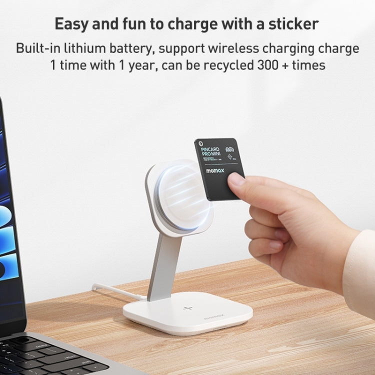 MOMAX PINCARD BR8 Card Wireless Charging Positioning Anti-lost Device — view 6