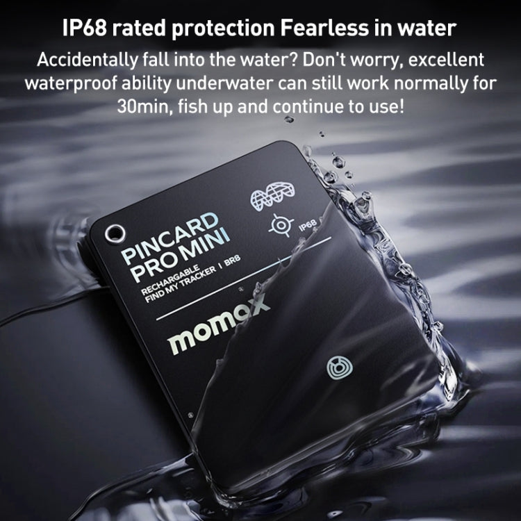 MOMAX PINCARD BR8 Card Wireless Charging Positioning Anti-lost Device — view 10
