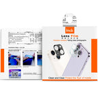 imak Integrated Rear Camera Lens Tempered Glass Film with Lens Cap