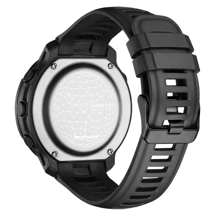 NORTH EDGE MarsPro Carbon Fiber Outdoor Sports Multifunctional Electronic Watch