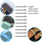 1000pcs Stainless Steel Connector Switch Pin for Watch Band, Diameter: 0.15mm — view 9