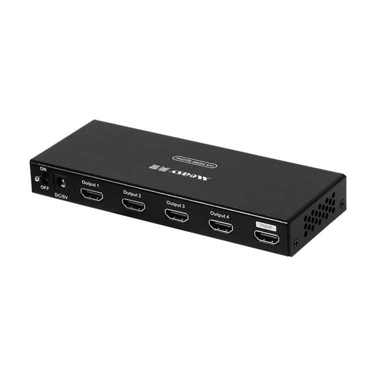 Measy SPH104 1 to 4 4K HDMI 1080P Simultaneous Display Splitter, 1 to 4, 1 to 4, 1 to 4