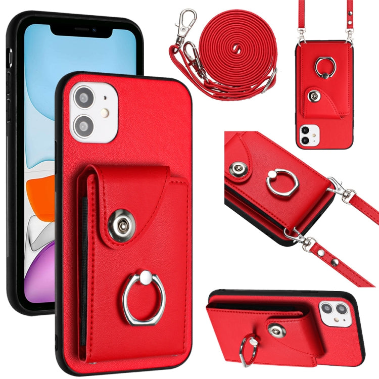 Organ Card Bag Ring Holder Phone Case with Long Lanyard — view 54