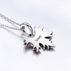 S925 Sterling Silver Late Autumn Maple Leaf Accessories Beaded Bracelet Accessories