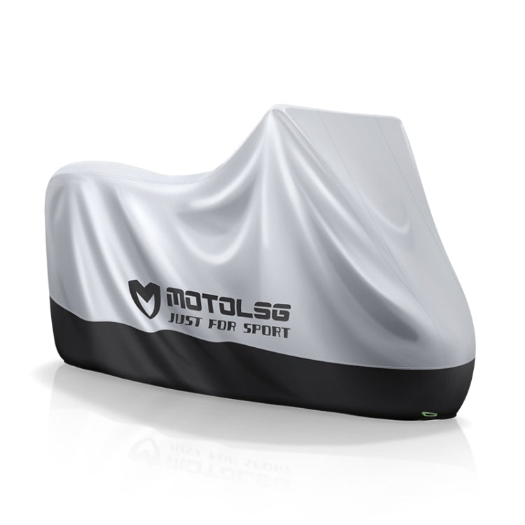 MOTOLSG Motorcycle Waterproof Sunproof Dustproof Thickening Cover